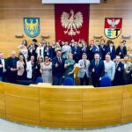 uczestnicy posiedzenia młodzieżowej rady miasta