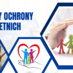 napis standardy ochrony małoletnich z grafikami