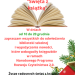 plakat z informacjami