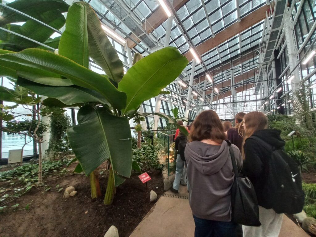 młodzież w egzotarium
