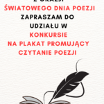 plakat z informacjami