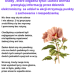 plakat z informacjami