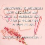 plakat z informacjami o zakończeniu