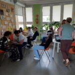 uczniowie w czasie zajęć