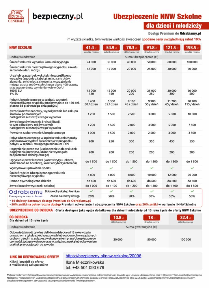 oferta ubezpieczenia